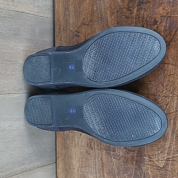 EUC Rothy's The Flat Women's sz 7 Black Round Toe Knit Ballet Shoes - Picture 8 of 11